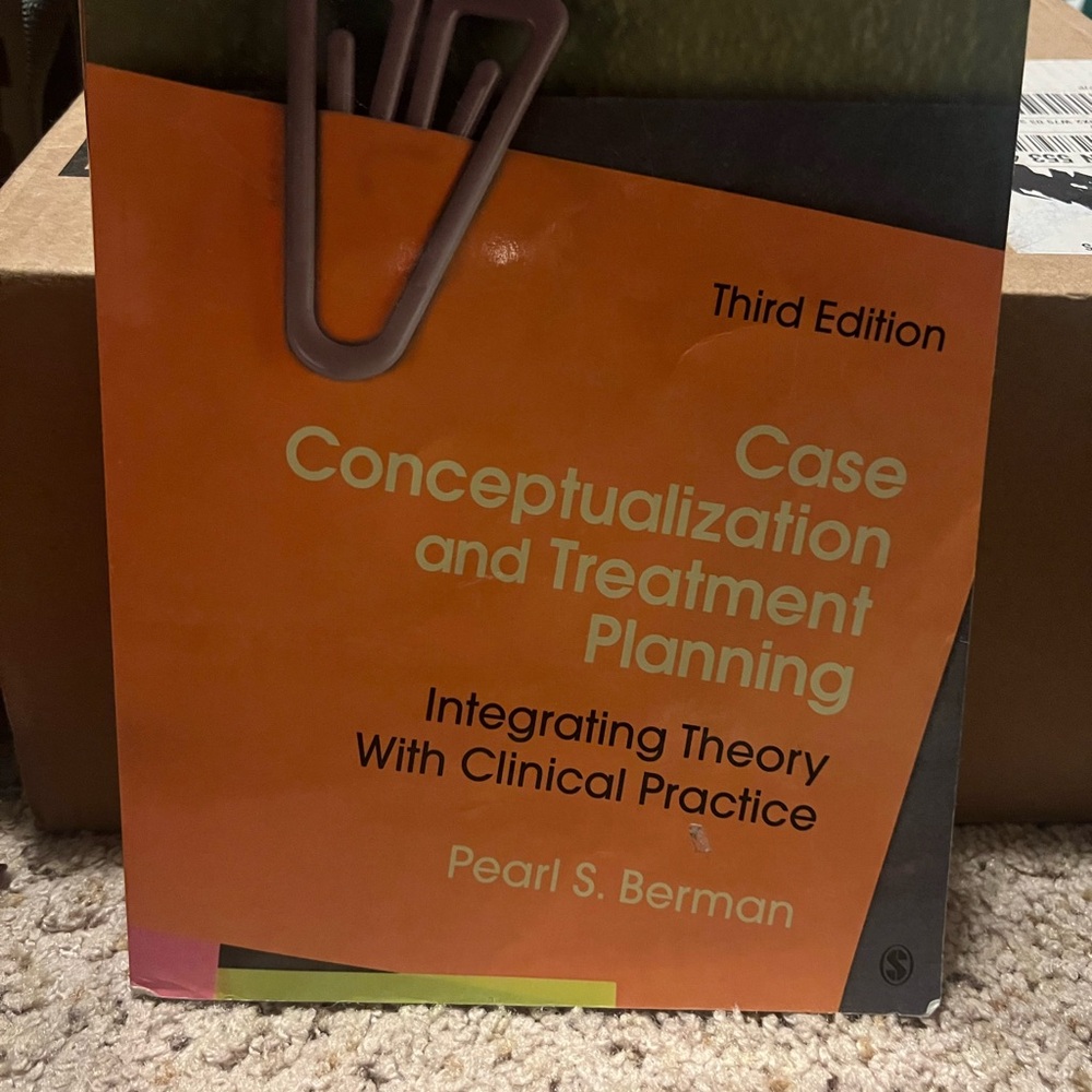 Case Conceptualization and Treatment Planning. Integrating theory into practice